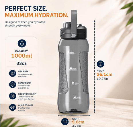 leak-proof water bottles