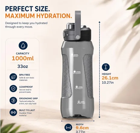 leak-proof water bottles